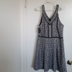 Cute Little Black & White Dress